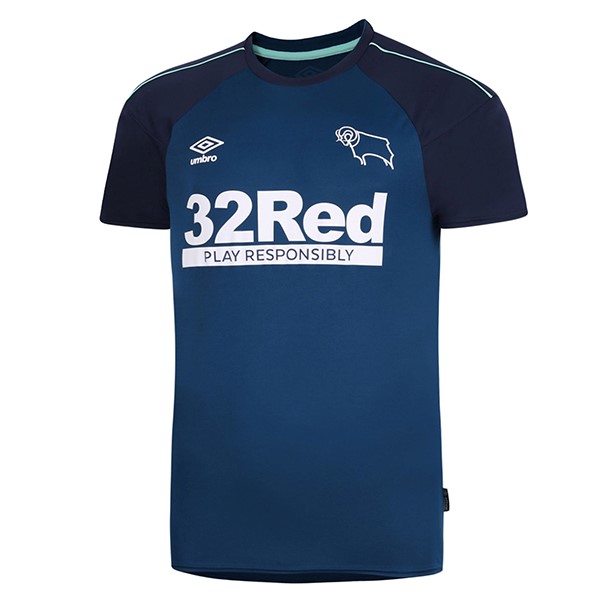 Tailandia Camiseta Derby County 2ª 2020-2021 Azul